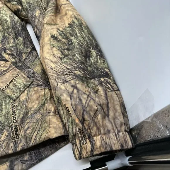 Herters Jacket Mens Large Camouflage Hunting Hooded Blind Coat Open Country